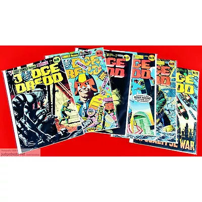 Buy Judge Dredd # 15 16 17 18 19 20 Of 33 Eagle Comics    6 2000AD Comics (Lot 2051 • 24.94£