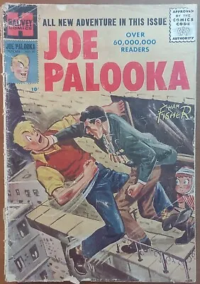 Buy Joe Palooka Comic Book, Vol 1 #97, Oct. 1956 (Harvey Comics) Vintage • 8.39£