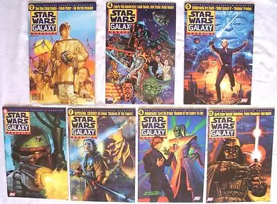 Buy 7 Star Wars Galaxy Magazines Topps 1995-97 # 2 4 5 6 7 9 11 Nice Condition Comic • 26£