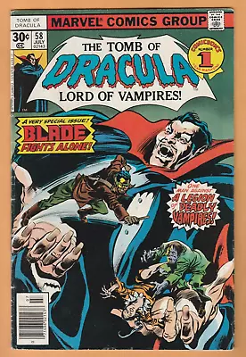 Buy Tomb Of Dracula #58 - Solo Blade Issue - FN • 11.79£