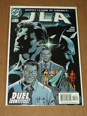 Buy Justice League Of America #51 Vol 3 Jla Dc Comics April 2001 • 2.49£