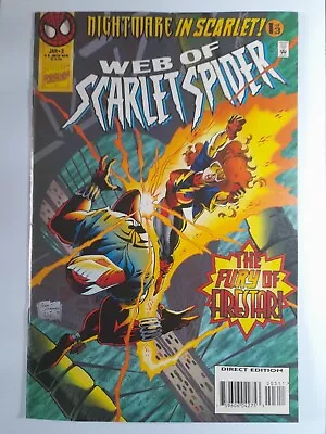 Buy 1995 Web Of Scarlet Spider 3 NM.First Printing.Marvel Comics • 8.50£