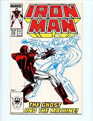 Buy Iron Man #219 Comic Book 1987 VF+ 1st App Ghost Marvel Comics • 7.23£