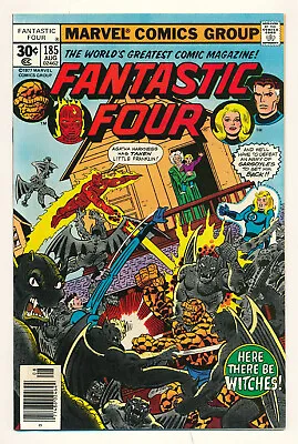 Buy Marvel Fantastic Four #185 1st Nicholas Scratch App Witches Of New Salem 8.5 VF+ • 7.95£