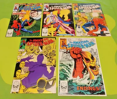Buy Amazing Spider-Man Comic Book Lot Marvel (5) 240, 242, 246, 247, 251 • 59.96£