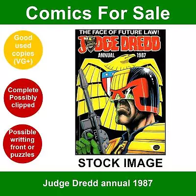 Buy Judge Dredd Annual 1987 - VG+ 01 August 1986 • 4.99£