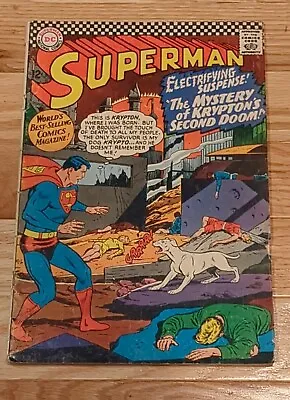 Buy Superman # 189  1966, DC Comics Silver Age W/Krypto The Dog • 9.49£