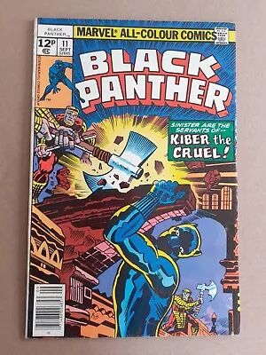 Buy Black Panther No 11. Jack Kirby Art. F+. Uk Price Variant. 1977 Marvel Comic • 9.99£