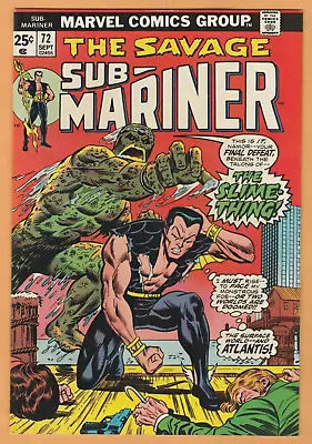 Buy Sub-Mariner #72 - Last Issue - VF/NM • 7.91£