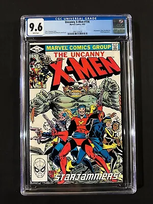 Buy Uncanny X-Men #156 CGC 9.6 (1982) - Starjammers, Tigra, Deathbird, Brood App • 51.24£