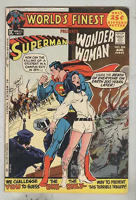 Buy World’s Finest #204 August 1971 VG Superman, Wonder Woman • 6.30£