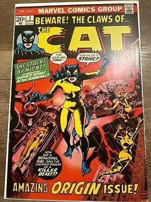 Buy The Claws Of The Cat #1 Marvel 1972 FINE 6.0 1st App Of The Cat (Tigra) Not CGC • 27.98£