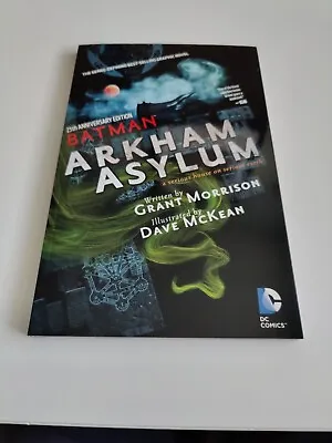 Buy Batman Arkham Asylum 25th Anniversary Edition Graphic Novel - New • 7£