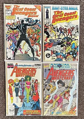 Buy West Coast Avengers Annual #1,2,4,6 1986 Marvel Comics Lot • 11.85£