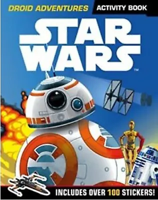 Buy NEW   STAR WARS STICKER Activity BOOK - DROID ADVENTURES  Over 100 Stickers • 4.95£