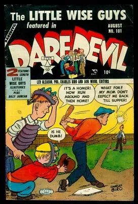 Buy Lev Gleason Publications DAREDEVIL #101 The Little Wise Guys FN- 5.5 • 27.61£