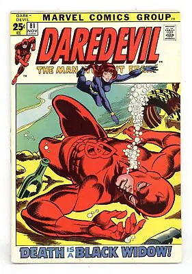 Buy Daredevil #81 FN 6.0 1971 • 70.45£