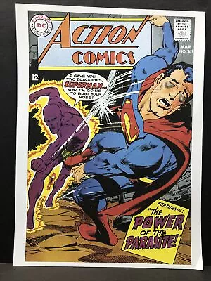 Buy Action Comics #361 Vs Parasite COVER DC Comics Poster Print 10x14 Neal Adams • 15.11£