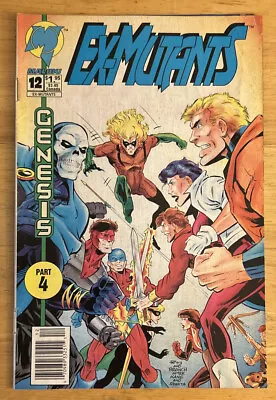 Buy Ex-Mutants #12; Mann Story, Derenick Art; The Protectors App; Jurassic Park Ad • 25.76£