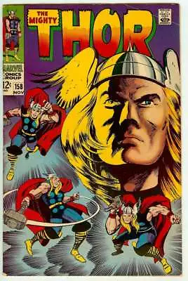 Buy Thor #158 6.5 // Origin Of Thor Retold Marvel Comics 1968 • 30.70£