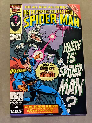 Buy The Spectacular Spiderman #117, Marvel Comics, 1986, FREE UK POSTAGE • 6.99£