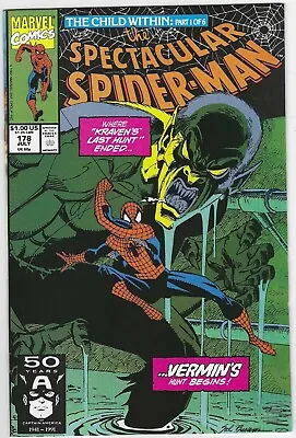 Buy The Spectacular Spiderman 178 Nm 1991 Peter Parker Amazing 1976 Series Lb4 • 3.20£