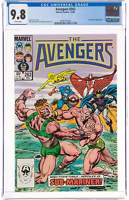 Buy The Avengers #262 (Marvel Comic, 1985) CGC NM/MT 9.8 White Pages, (1 Of 25 9.8s) • 159.99£