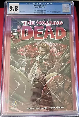 Buy The Walking Dead #1 Wizard World Philadelphia Edition Comic CGC 9.8 • 85£