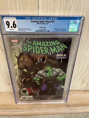 Buy Amazing Spider-Man #795 Marvel Comics Variant Edition CGC 9.6 • 55.33£