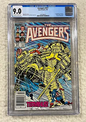 Buy Avengers #257 CGC 9.0 Nebula First Appearance Marvel Comics 1985 • 47.32£