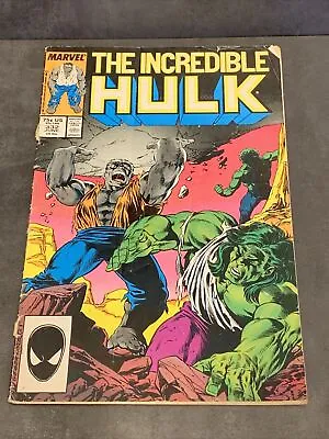 Buy The INCREDIBLE HULK # 332 Marvel Comics 1987 Book Has Damage • 7.09£