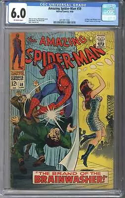 Buy Amazing Spider-man #59 CGC 6.0 • 180.11£