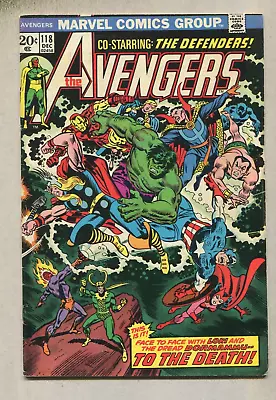 Buy The Avengers  #118 FN  Loki, Dormammu   Marvel Comics D1 • 11.85£