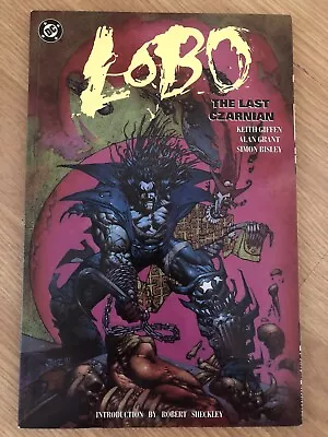 Buy Lobo The Last Czarnian Graphic Novel TPB Second Printing Signed Simon Bisley • 35£