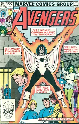 Buy Avengers #227 Thor Iron Man 2nd App Captain Marvel Monica Rambeau Joins NMM 1983 • 31.97£