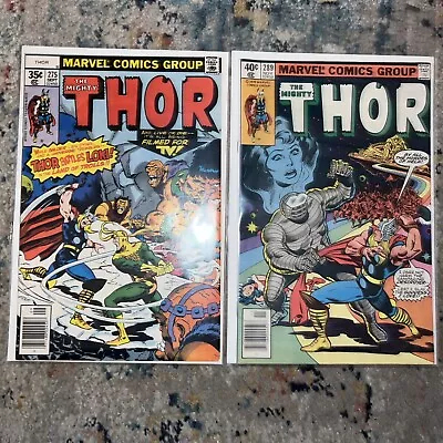 Buy Thor Comic LOT Of 2:  275 And 289 • 9.59£