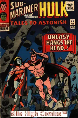 Buy TALES TO ASTONISH (1959 Series) (#1-21 ATLAS, #22-101 MARVEL) #76 Fair • 12.86£