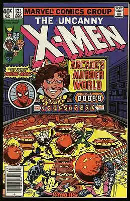 Buy Uncanny X-Men #123 Marvel 1979 (NM-) 1st Alexei Vazhin! NEWSSTAND L@@K! • 46.64£