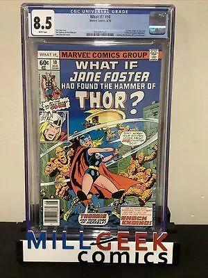 Buy What If? #10, CGC Graded 8.5 White Pages, 1st Jane Foster As Thor, John Buscema • 98.82£