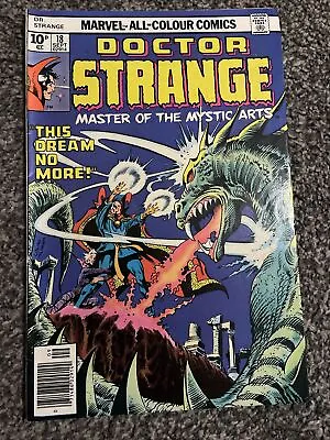 Buy DOCTOR STRANGE No. 18, Sept 1976,  THE DREAM IS DEAD! , Marvel Comics, • 2.50£