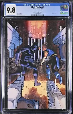 Buy Black Panther #1 (2022) CGC 9.8 John Romita 1:100 Virgin Variant • 95.63£
