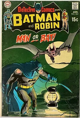Buy Detective Comics #402 VG 4.0 Classic Neal Adams Cover Man-Bat DC Comics 1970 • 40.03£