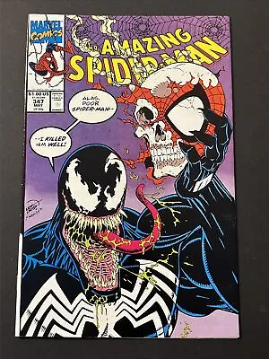 Buy Amazing Spider-Man #347 VF+ Iconic Erik Larsen Venom Cover • 19.70£