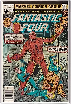 Buy 18991: Marvel Comics FANTASTIC FOUR #184 Fine Plus Grade • 8.80£