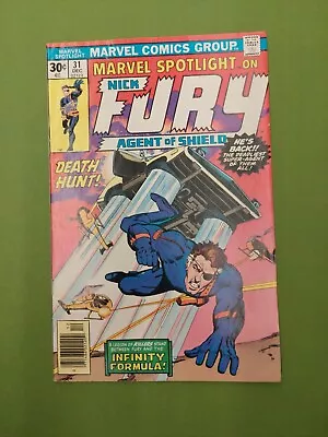 Buy Marvel Spotlight #31        Marvel Comics 1976       Nick Fury        (F426) • 5.53£