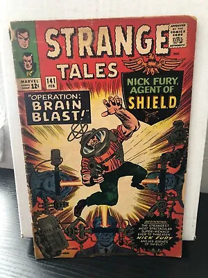Buy 1966 Marvel Comic Book Strange Tales #141 Dr. Strange Nick Fury Fair Condition • 15.96£