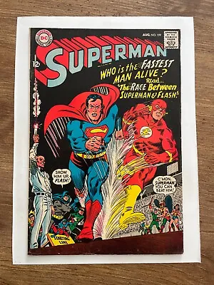 Buy Superman # 199 FN/VF DC Comic Book Flash Batman Wonder Woman Arrow Atom 12 MS4 • 221.63£