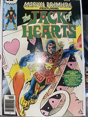 Buy Marvel Premiere #44, The Jack Of Hearts (1978) Marvel Comics (Bagged) • 0.99£
