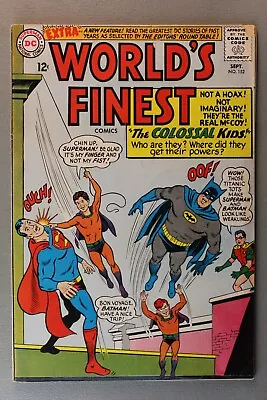 Buy World's Finest #152 *1965*  The Colossal Kids!  With Superman, Batman & Robin • 7.96£