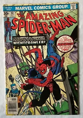 Buy Amazing Spider-Man #161 Punisher Night Crawler Bronze Age 1976 Marvel Comics • 21.72£